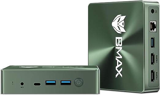 BMAX Mini PC Windows 11 Pro 16 GB DDR4 1TB NVME SSD Intel Core i7-1060NG7 B6Power bis zu 3,8GHz, B7Power 4 Kerne, 8 Threads, erweiterbare SSD, HDMI*2/USB* 3/ Wi-Fi 6/2.4+5G /BT4.2 NVME_2280x2, #1, minipc, Mini-PC, computer, #PC1
