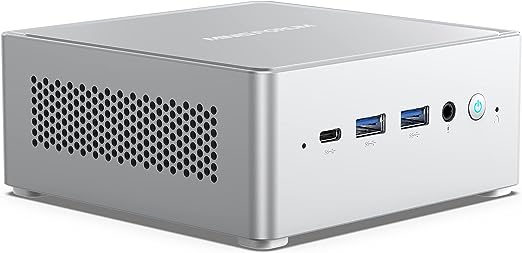 MINIS FORUM Mini PC NAB6 Processore Intel Core i7-12650H fino a 4,7 GHz 32 GB RAM 512 GB PCIe4.0 SSD Dual LAN Ordinateur de Bureau,2 x HDMI,3 x USB Type-C,4 x USB Type A, Wi-Fi 6, BT5.2