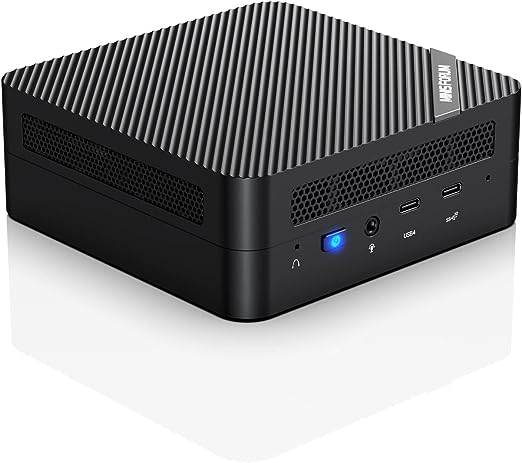 MINIS FORUM Mini PC Processore AMD Ryzen 9 5900HX 32 GB di RAM 512 GB di SSD PCIe, 2 x HDMI/ 1 x uscita video USB C, 1 x 2,5G RJ45, Type-A x 4, 1 x USB-C, 2 x Line-Out